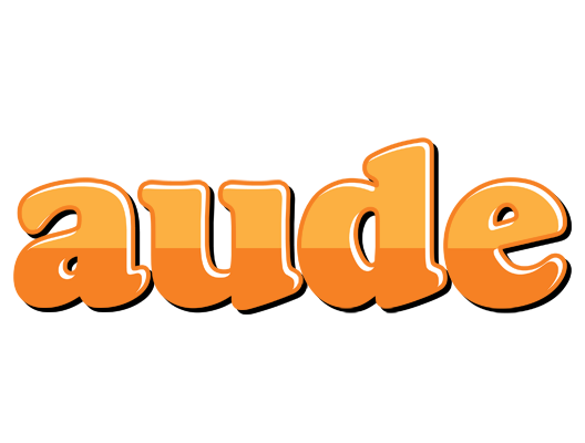 Aude orange logo