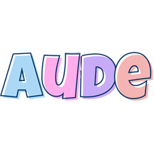 Aude pastel logo