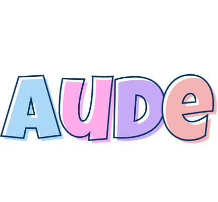 Aude pastel logo
