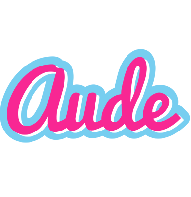 Aude popstar logo