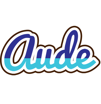 Aude raining logo