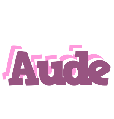 Aude relaxing logo
