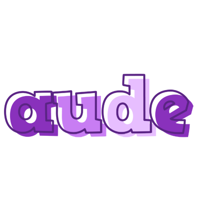 Aude sensual logo