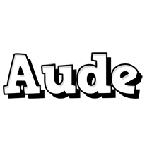 Aude snowing logo