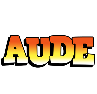 Aude sunset logo