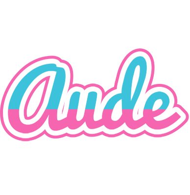Aude woman logo