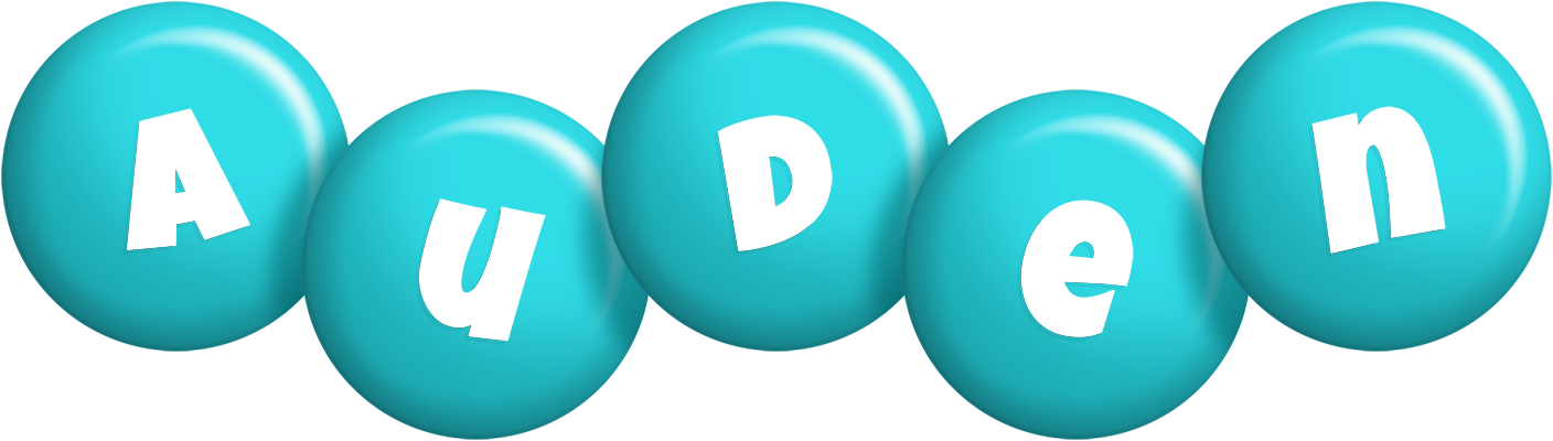 Auden candy-azur logo