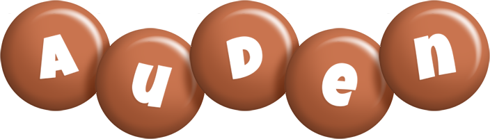 Auden candy-brown logo