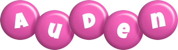 Auden candy-pink logo