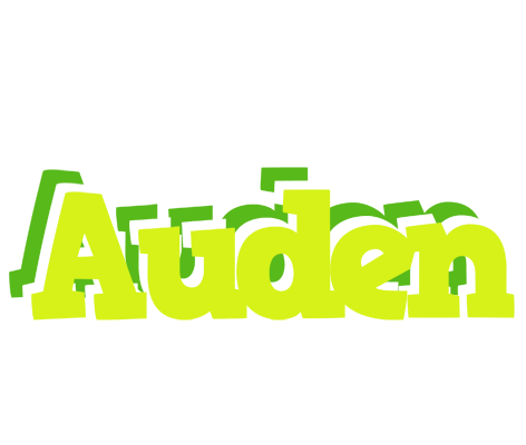 Auden citrus logo