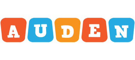 Auden comics logo