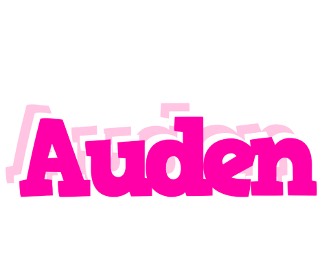 Auden dancing logo