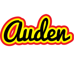 Auden flaming logo