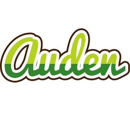 Auden golfing logo