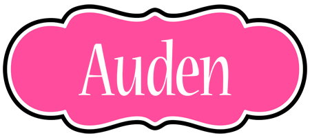 Auden invitation logo