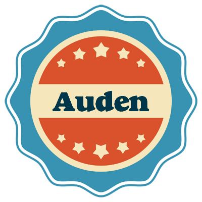 Auden labels logo