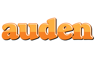 Auden orange logo