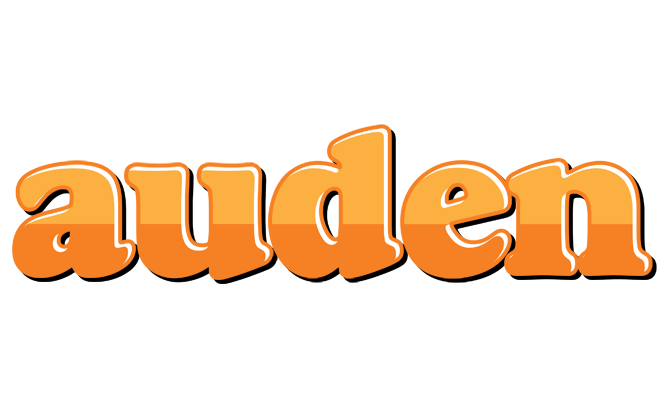 Auden orange logo