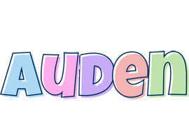 Auden pastel logo