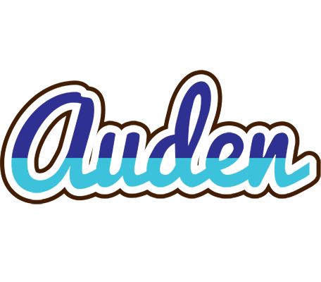 Auden raining logo
