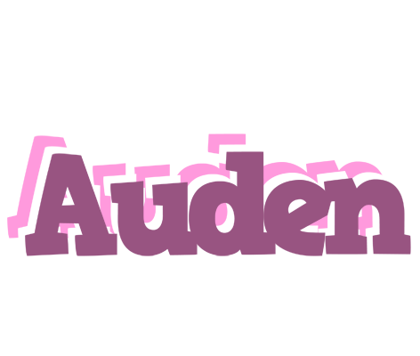 Auden relaxing logo