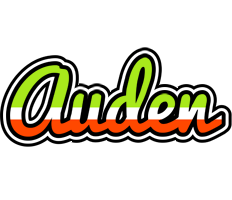 Auden superfun logo