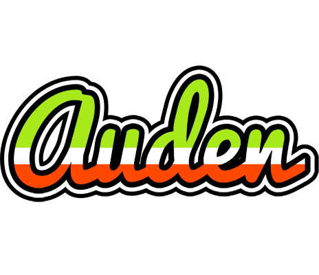 Auden superfun logo
