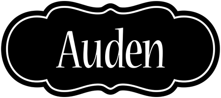 Auden welcome logo