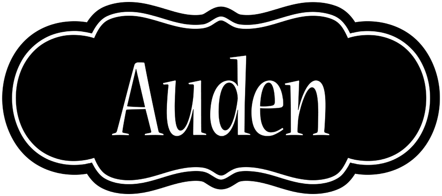 Auden welcome logo