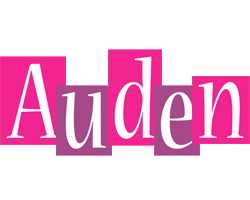 Auden whine logo