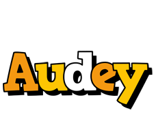 Audey cartoon logo