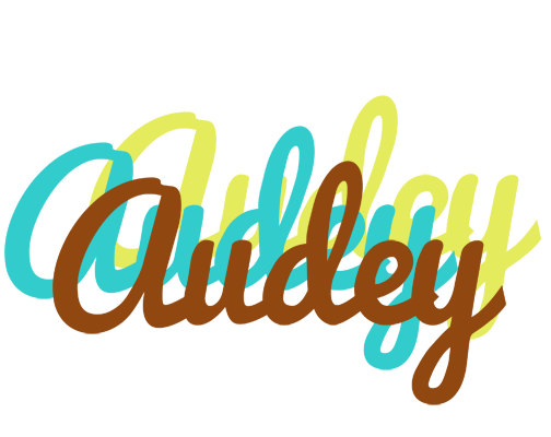 Audey cupcake logo
