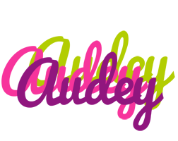 Audey flowers logo