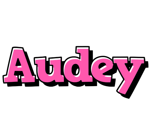 Audey girlish logo