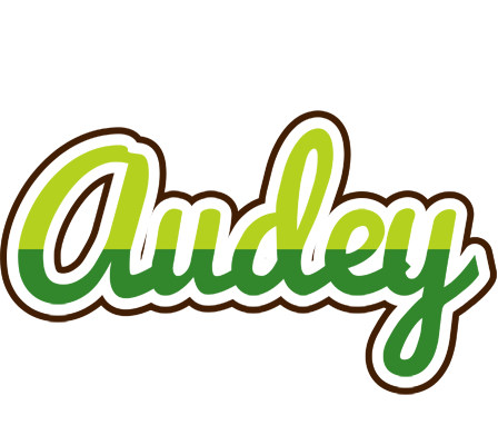 Audey golfing logo
