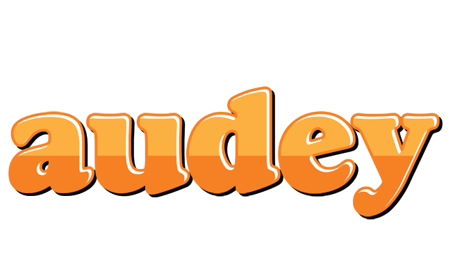 Audey orange logo