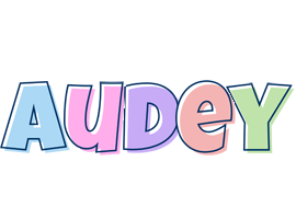 Audey pastel logo