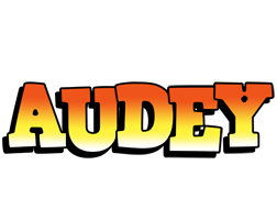 Audey sunset logo