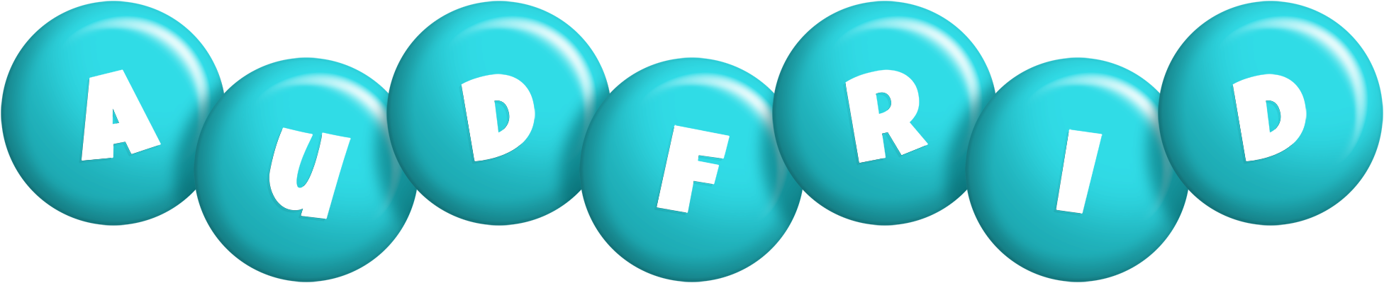 Audfrid candy-azur logo