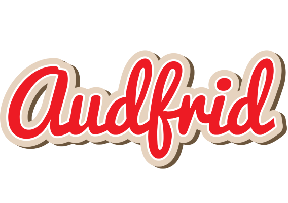 Audfrid chocolate logo