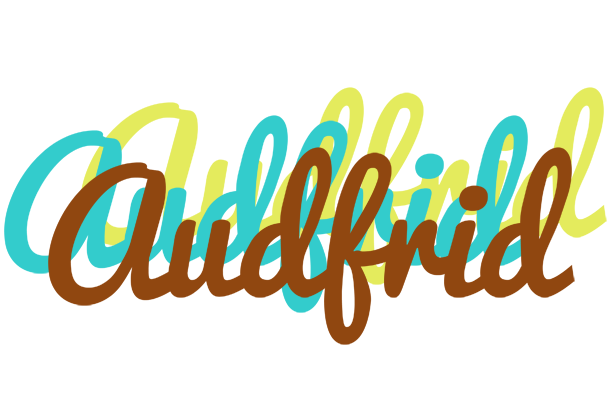 Audfrid cupcake logo