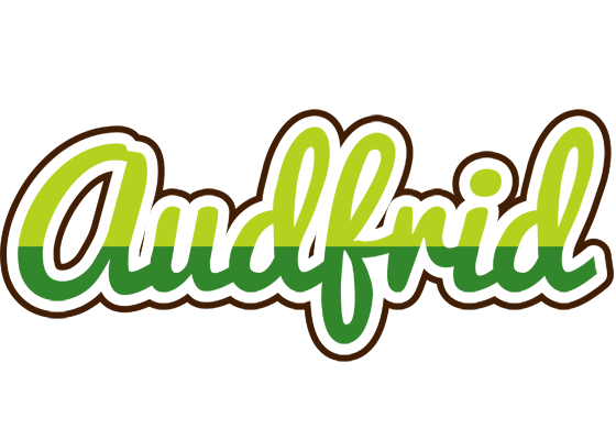 Audfrid golfing logo
