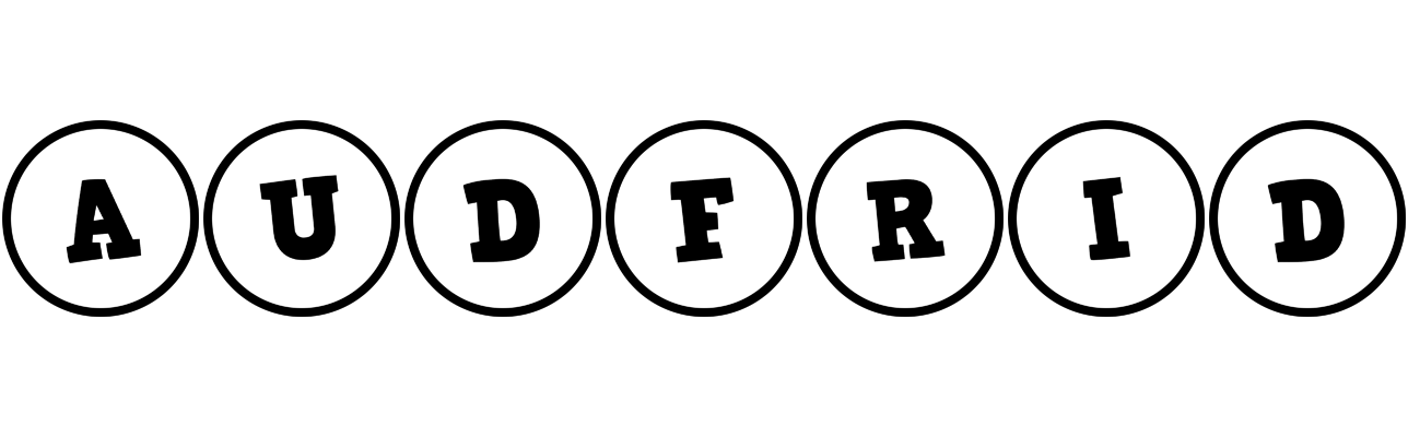 Audfrid handy logo