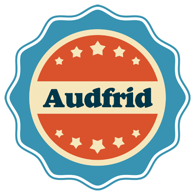 Audfrid labels logo
