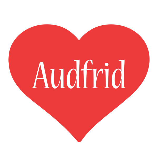 Audfrid love logo
