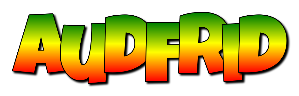 Audfrid mango logo