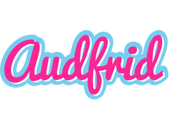 Audfrid popstar logo