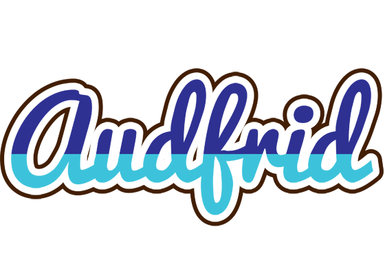 Audfrid raining logo