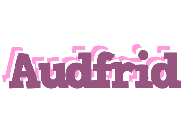 Audfrid relaxing logo