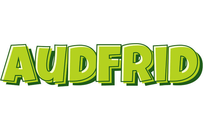 Audfrid summer logo